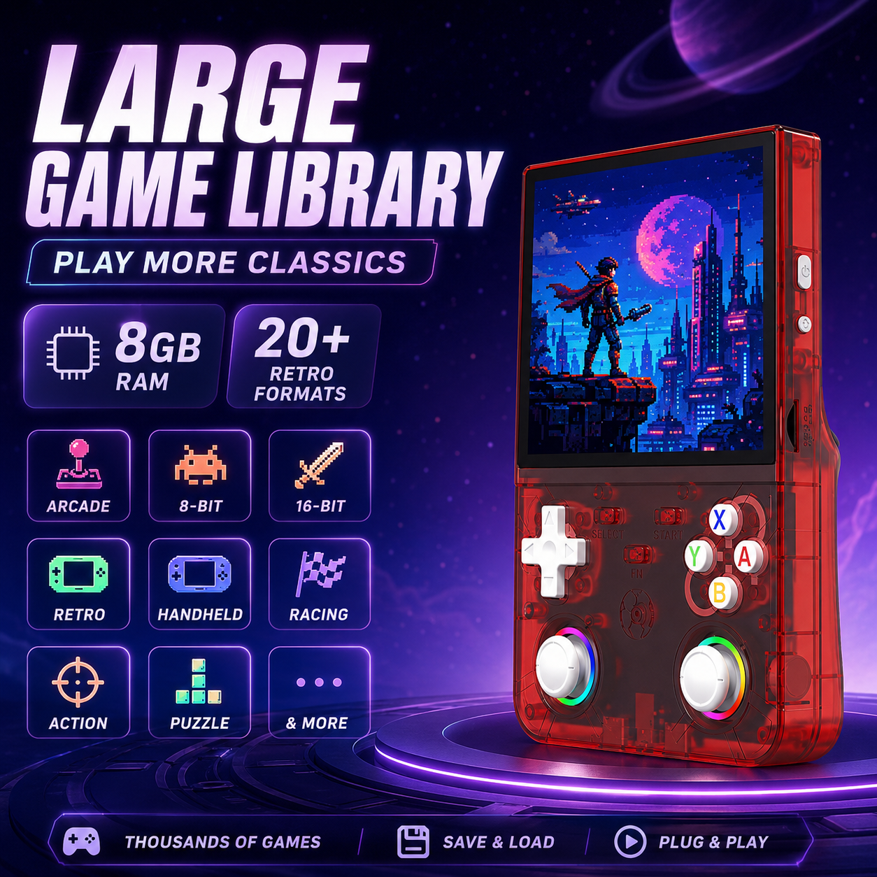Retro Gaming Handheld Best - R36 Ultra X Retro Game Console