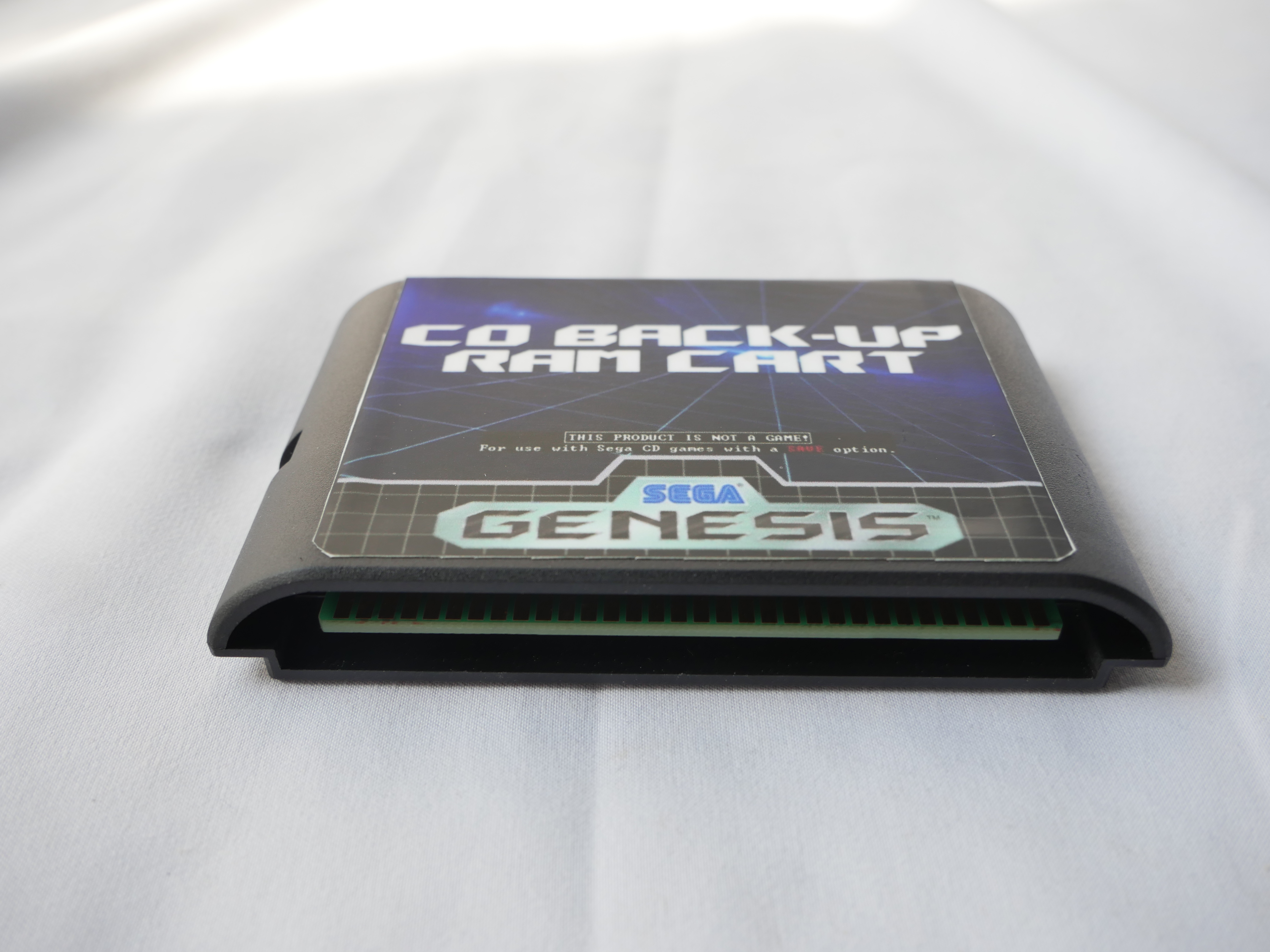 Retro Gaming Nostalgia - Mega CD Memory Card CD BackUp
