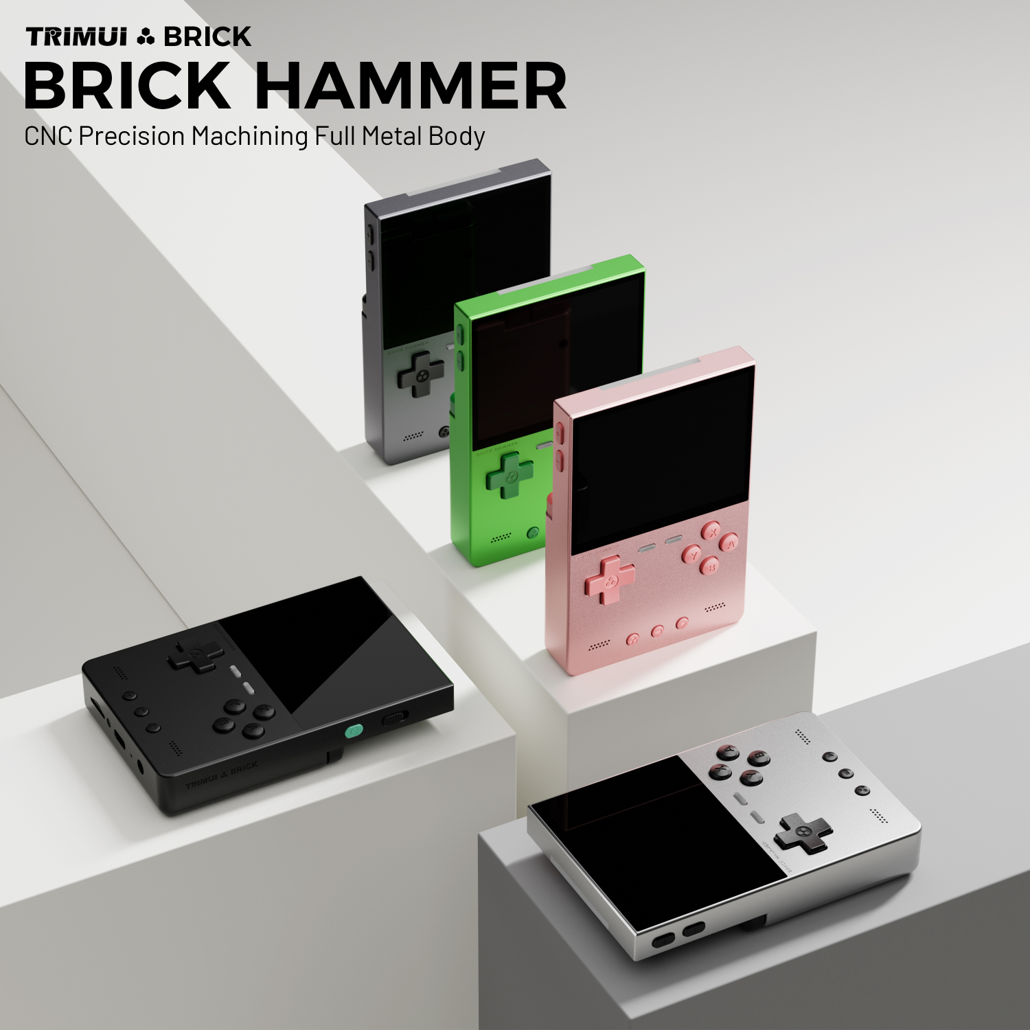 TRIMUI BRICK Hammer Mini Metal - Retro Gaming Handheld Best avaliação e preço