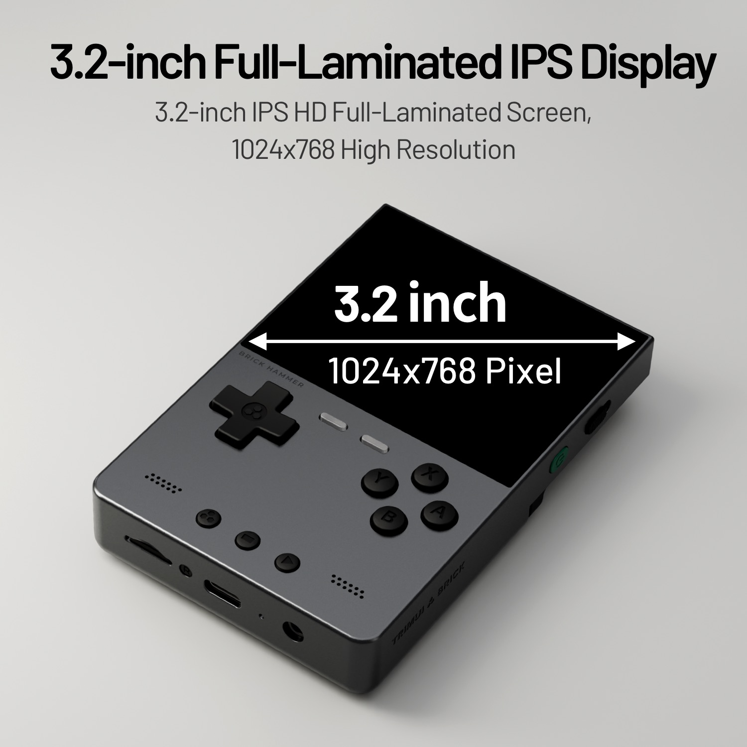 TRIMUI BRICK Hammer Mini Metal - Retro Gaming Handheld Best avaliação e preço