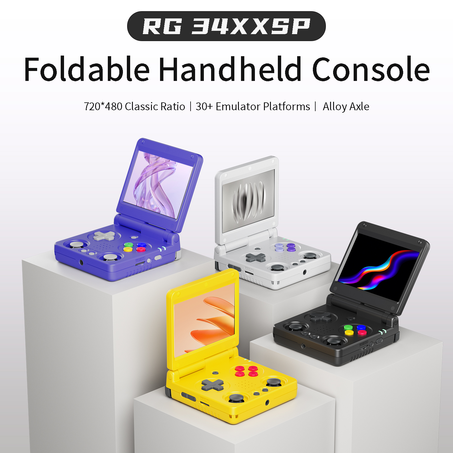 Anbernic RG34XXSP RG35XXSP Fli - Retro Gaming Emulator Console avaliação e preço