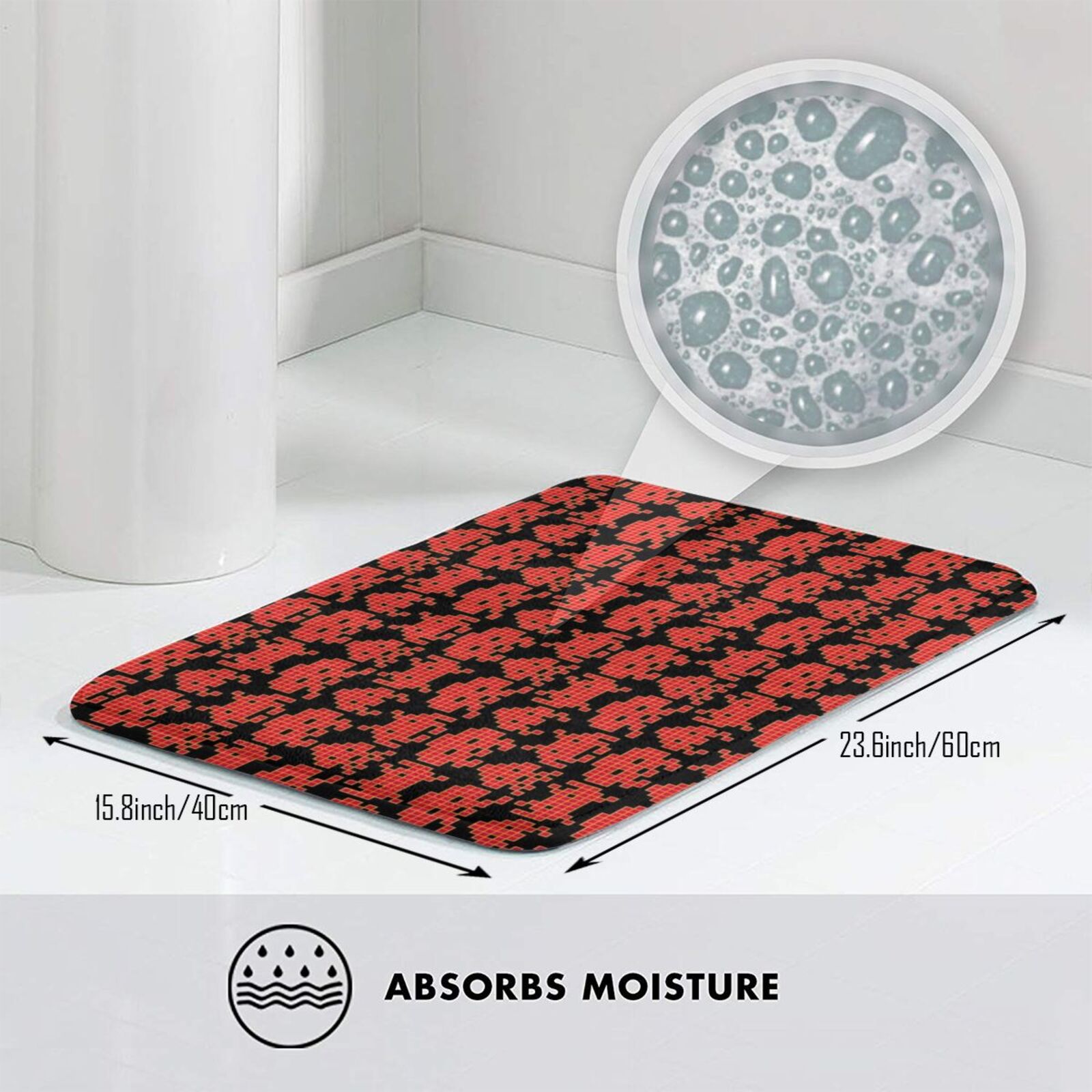 Invaded Carpet Mat Rug Cushion - Retro Gaming Space avaliação e preço