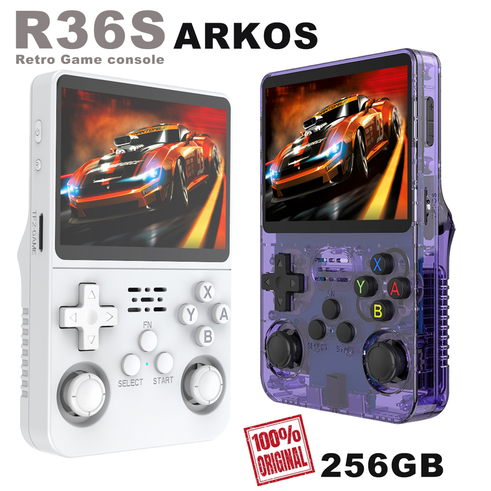 BOYHOM 256G Open Source R36S R - Retro Gaming Handheld Best avaliação e preço