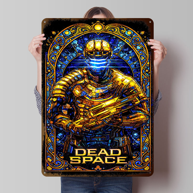 Dead Space Stained Glass Art P - Retro Gaming Space avaliação e preço