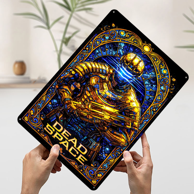 Dead Space Stained Glass Art P - Retro Gaming Space avaliação e preço