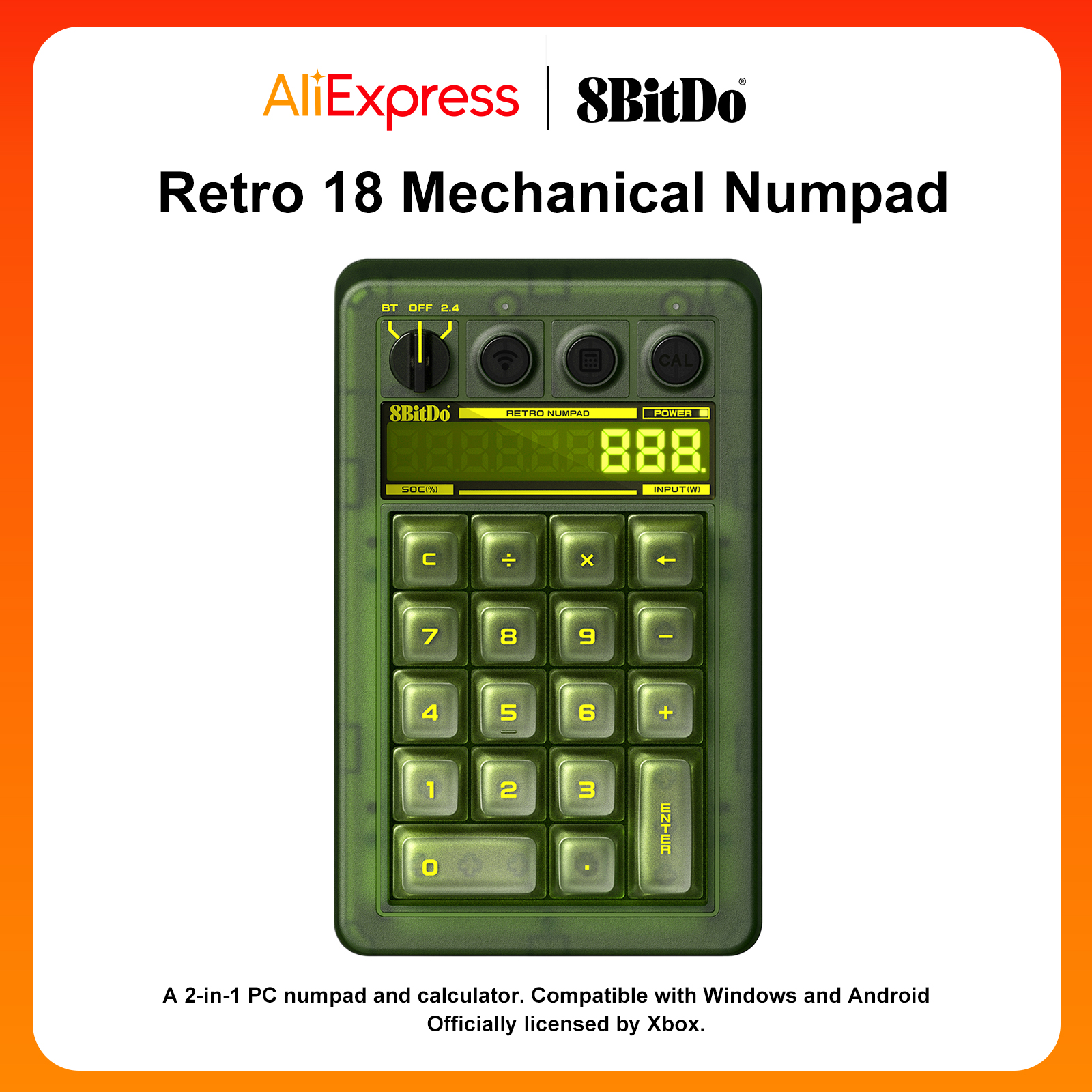 8BitDo Retro 18 Mechanical Num - Retro Gaming Windows avaliação e preço