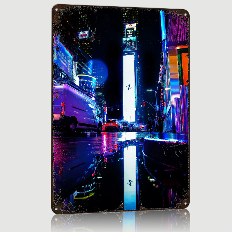 A Rainy Night in New York Prin - Retro Gaming York avaliação e preço
