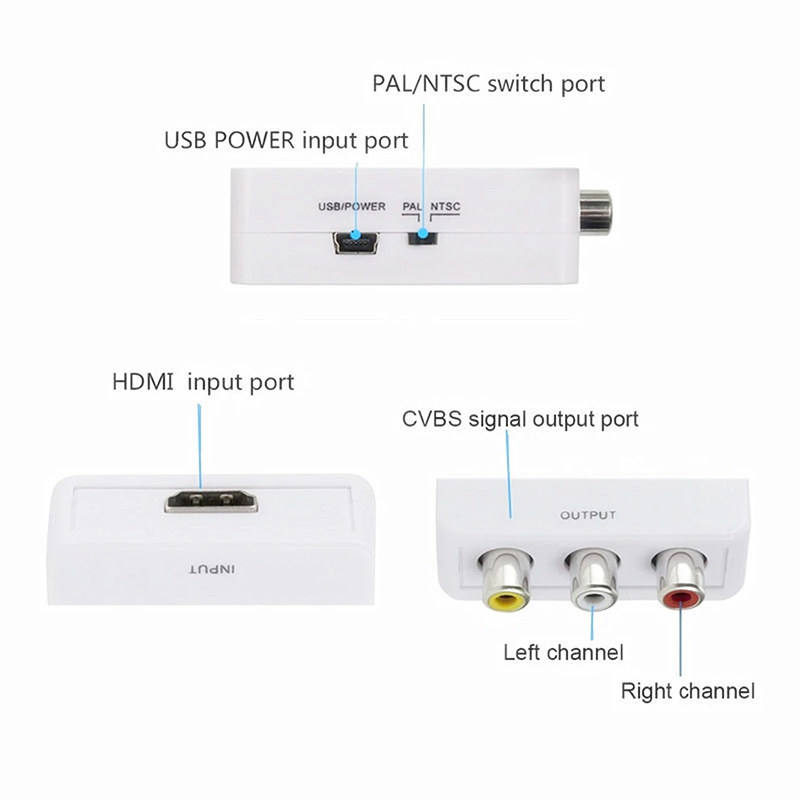 GRWIBEOU HDMI-compatible to AV - Composite Rca Cable avaliação e preço