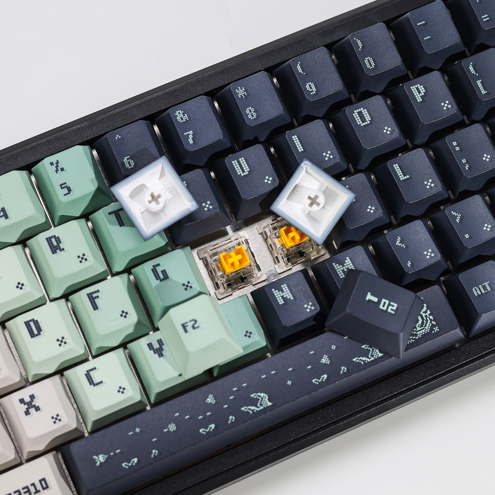 KBDiy Space Impact Keycaps Ret - Retro Gaming Space avaliação e preço
