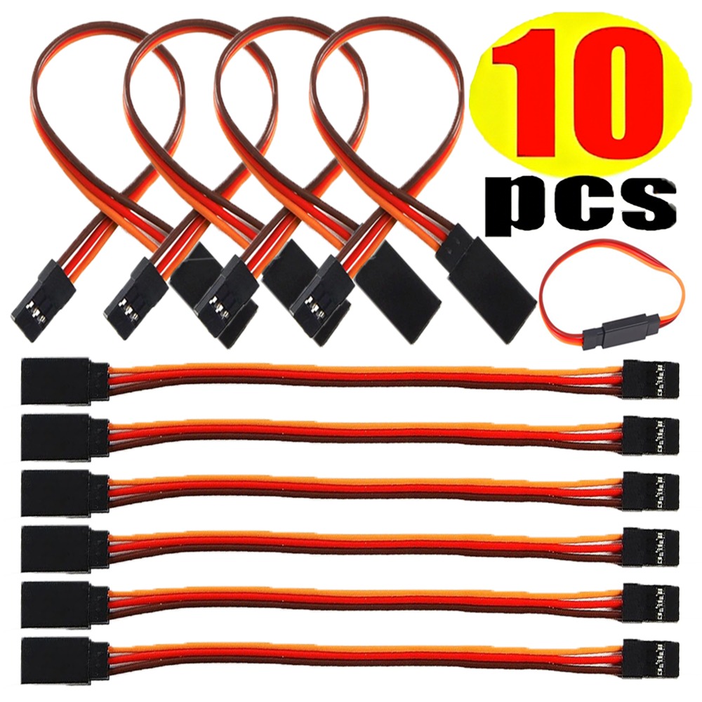 1-10pcs 15cm 30-Core Servo Ext - Controller Extension Cord avaliação e preço