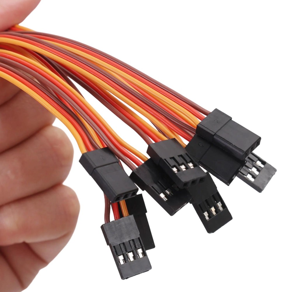 1-10pcs 15cm 30-Core Servo Ext - Controller Extension Cord avaliação e preço