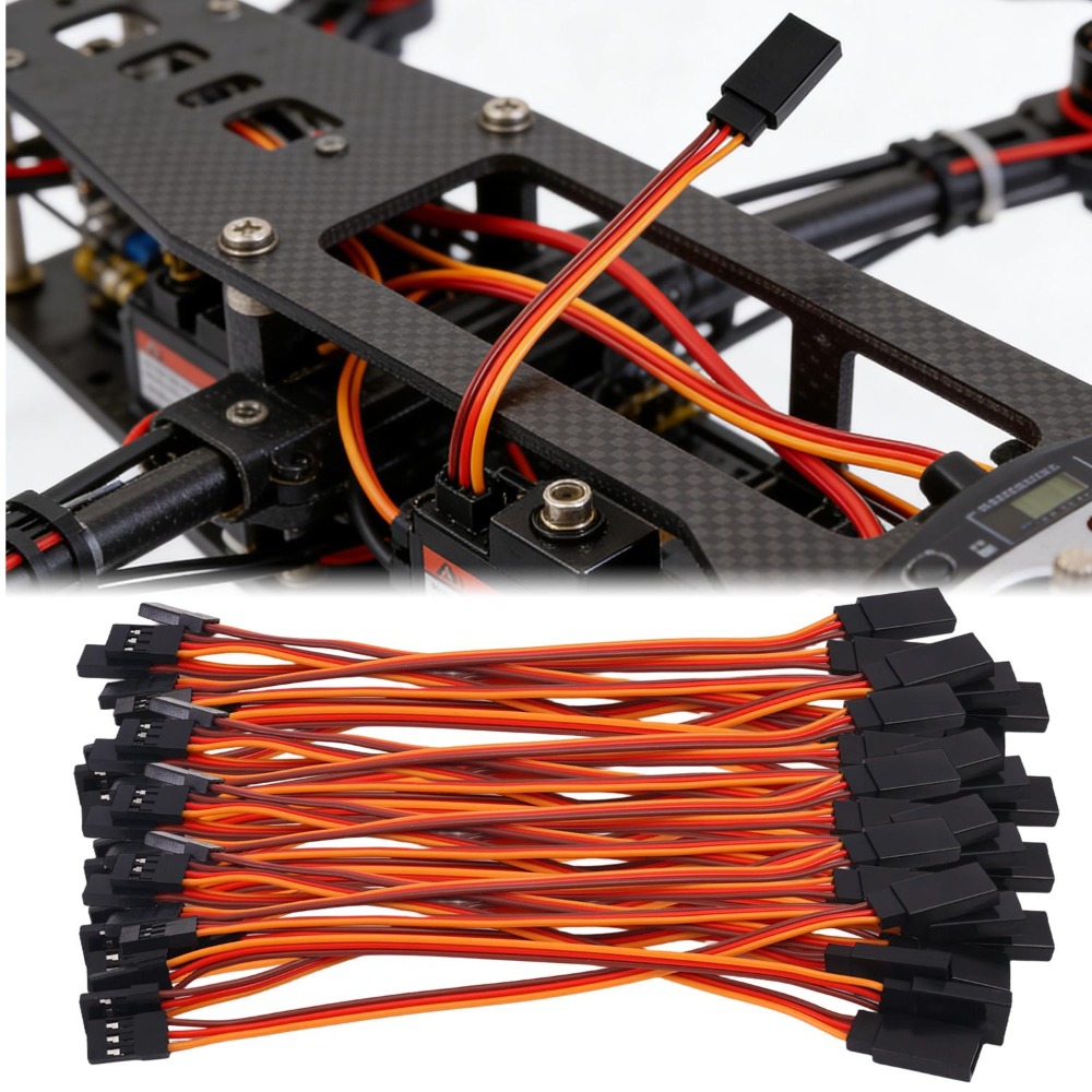 1-10pcs 15cm 30-Core Servo Ext - Controller Extension Cord avaliação e preço