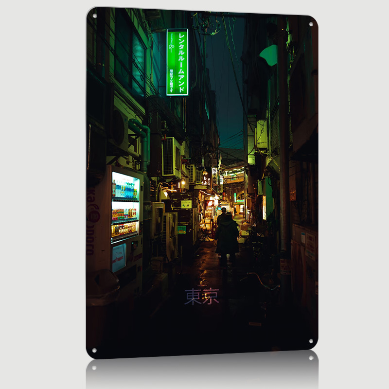 Tokyo Backstreet With Text Pri - Retro Gaming Tokyo avaliação e preço