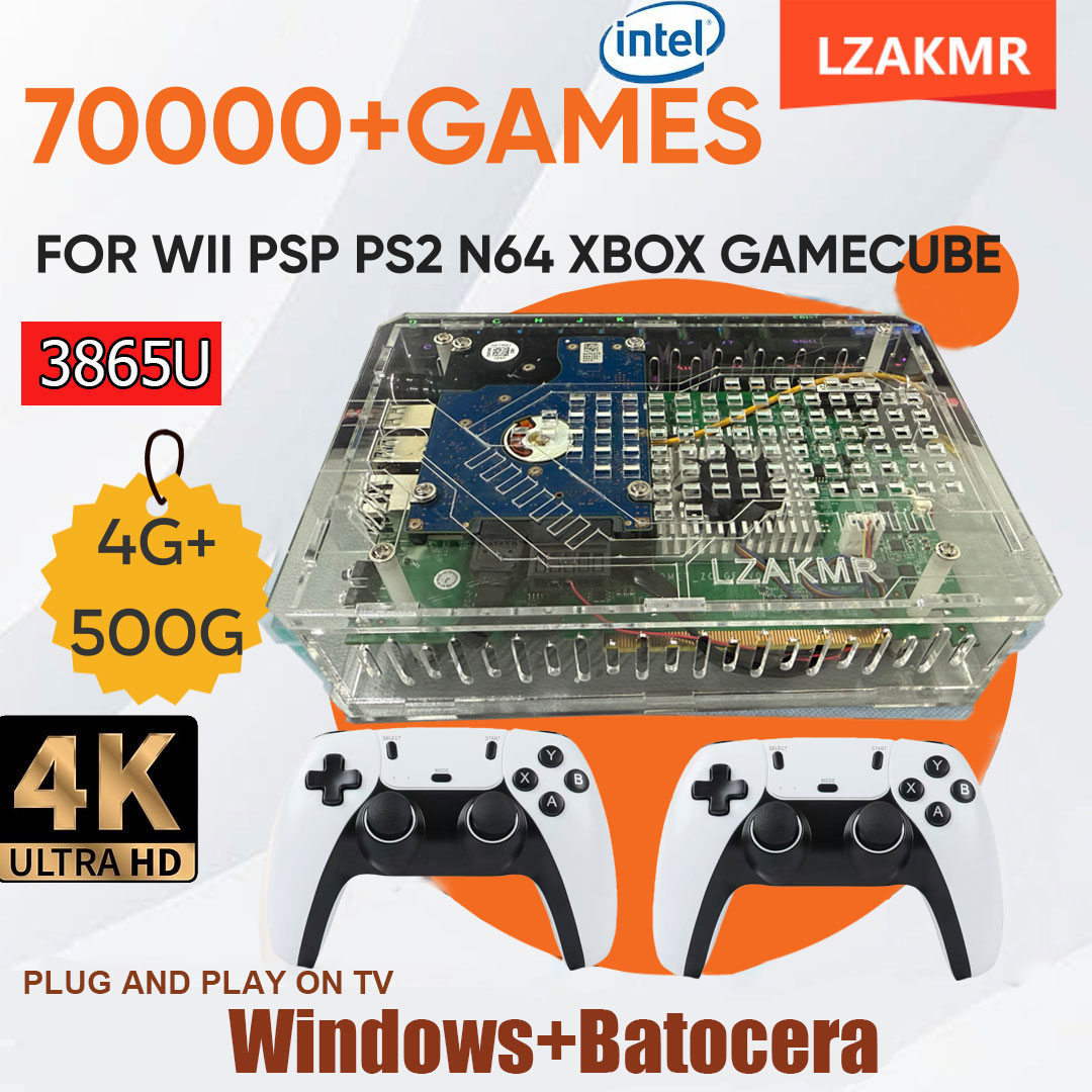 Retro U9 PRO Game Console 500G - Retro Gaming Batocera avaliação e preço