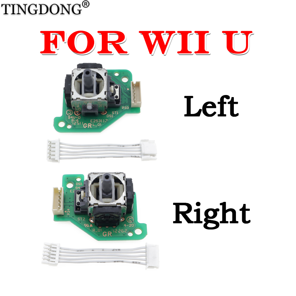 For Wii U 3D Analog Joystick P - Controller Extension Cord avaliação e preço
