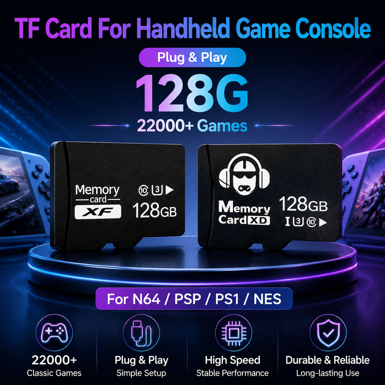 128G TF Game Card for Handheld - Retro Gaming Batocera avaliação e preço
