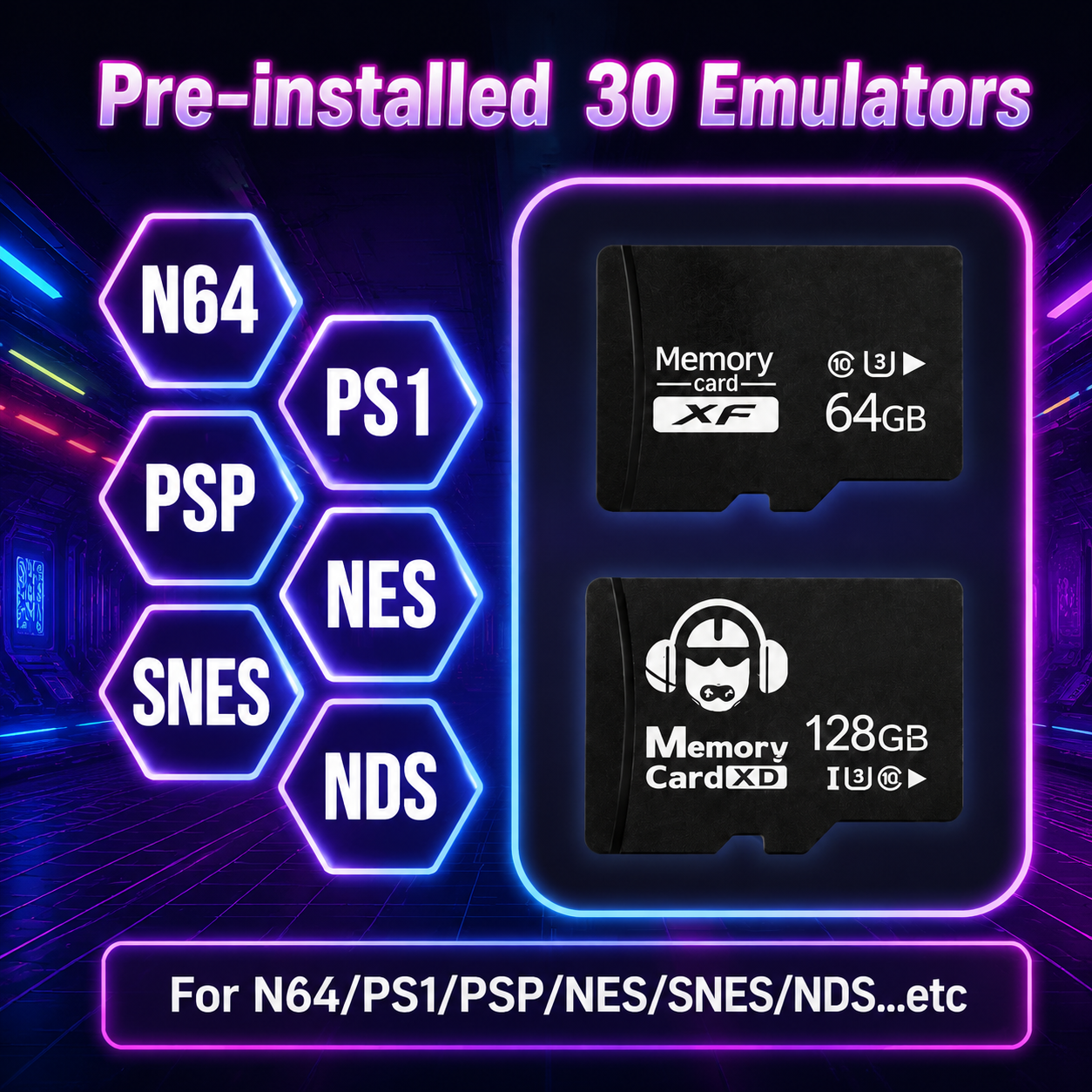 128G TF Game Card for Handheld - Retro Gaming Batocera avaliação e preço