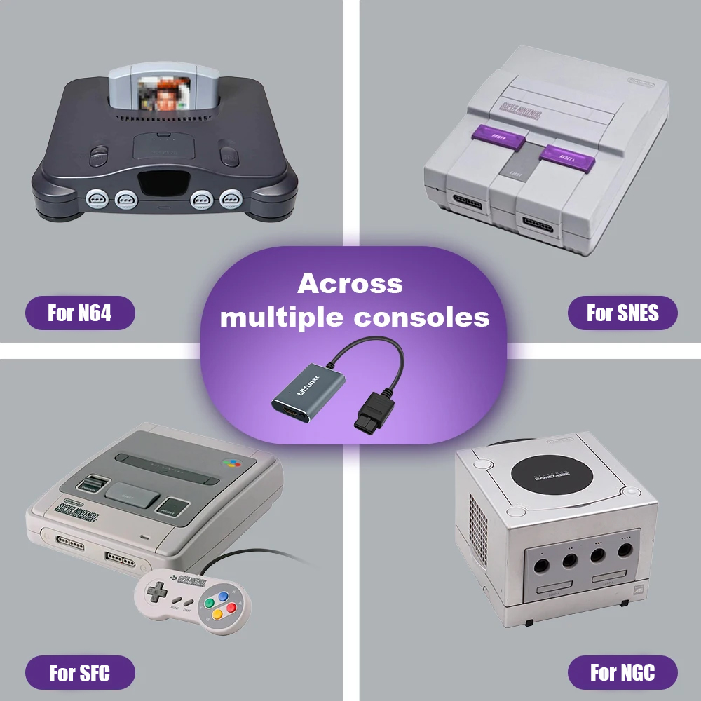 Bitfunx 720P Svideo / AV To HD - Retro Gaming Emulator Console avaliação e preço