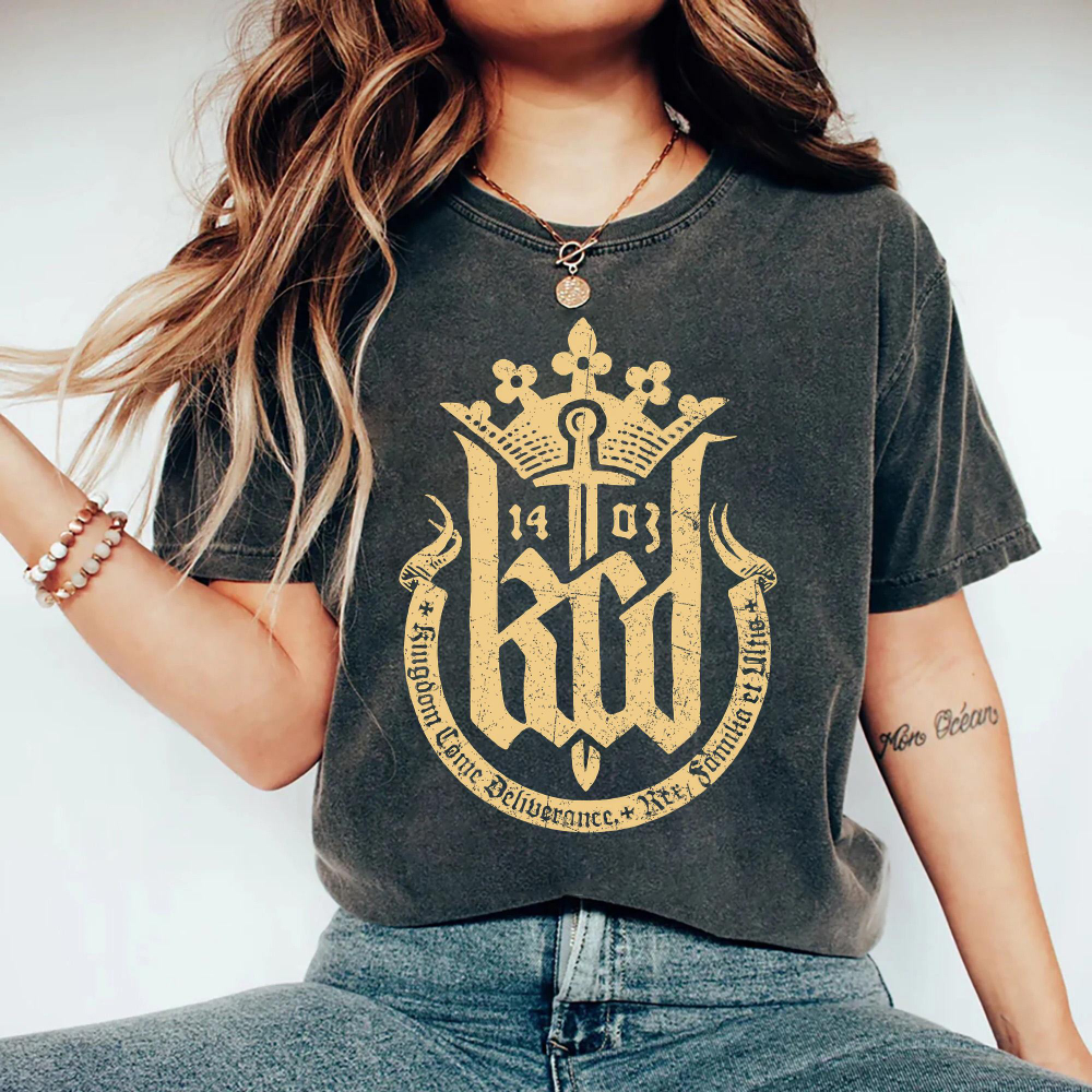 Kingdom Come Deliverance 2 Shi - Retro Gaming T Shirts avaliação e preço