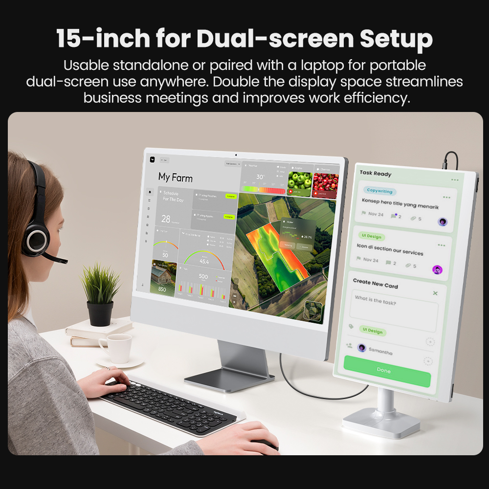 UPERFECT 15.6 Inch Portable Mo - Retro Gaming Monitor avaliação e preço