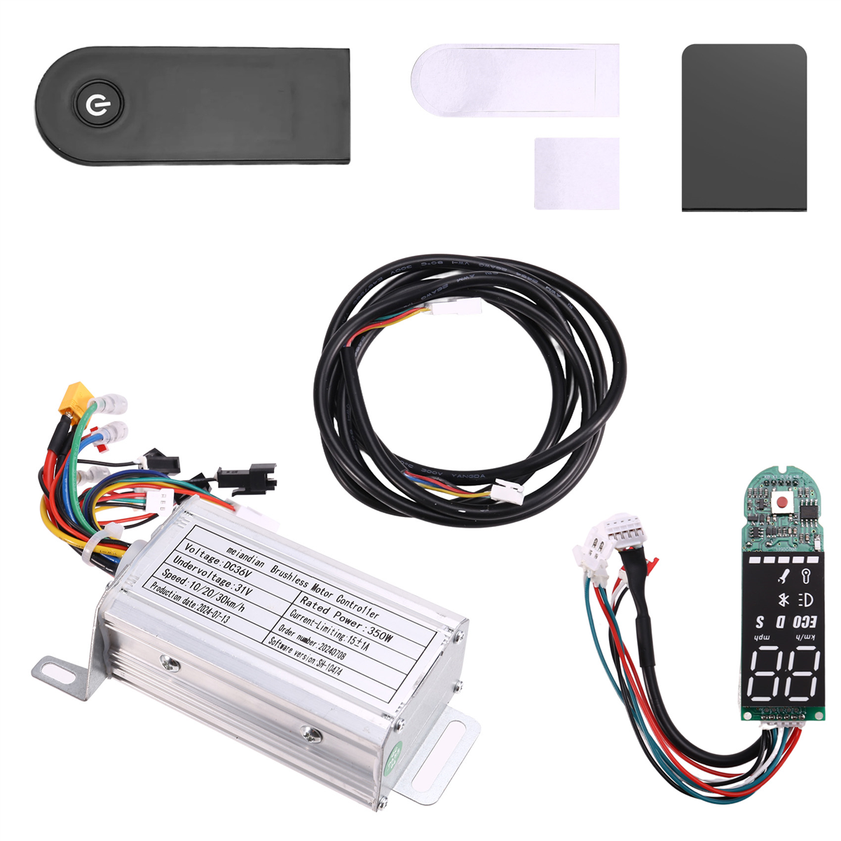 Hot sale 36V 350W Brushless Co - Controller Extension Cord avaliação e preço