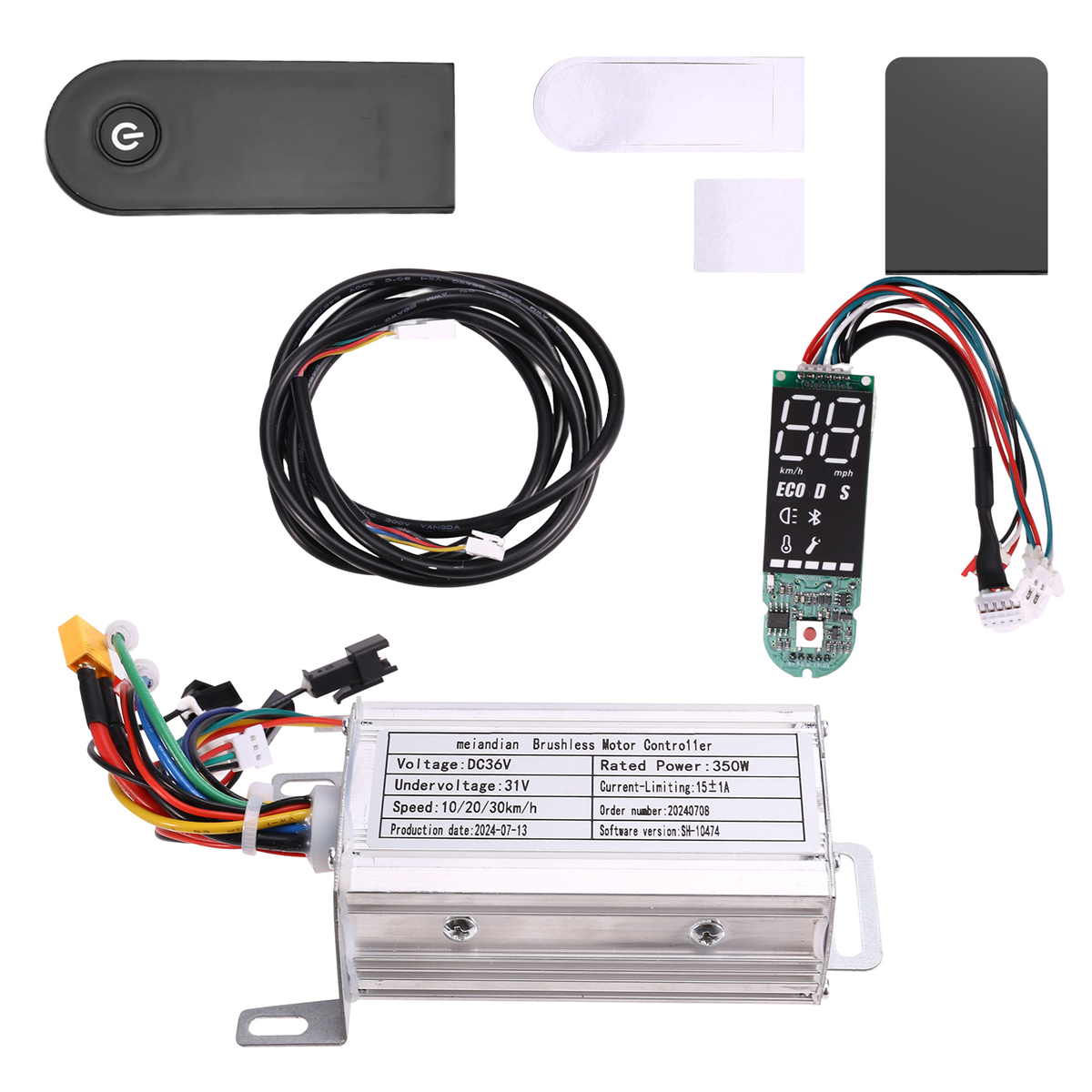 Hot sale 36V 350W Brushless Co - Controller Extension Cord avaliação e preço