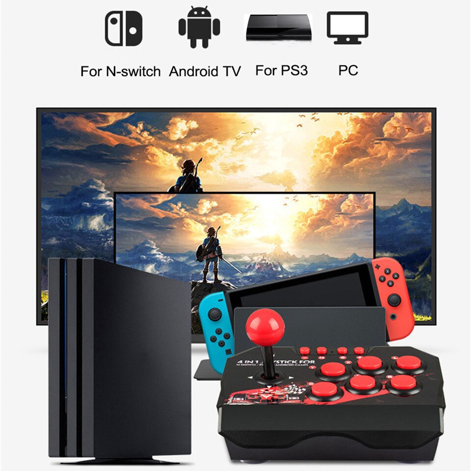 GAMINJA NS002 4 In 1 Retro Arc - Retro Gaming Raspberry Pi 4 avaliação e preço