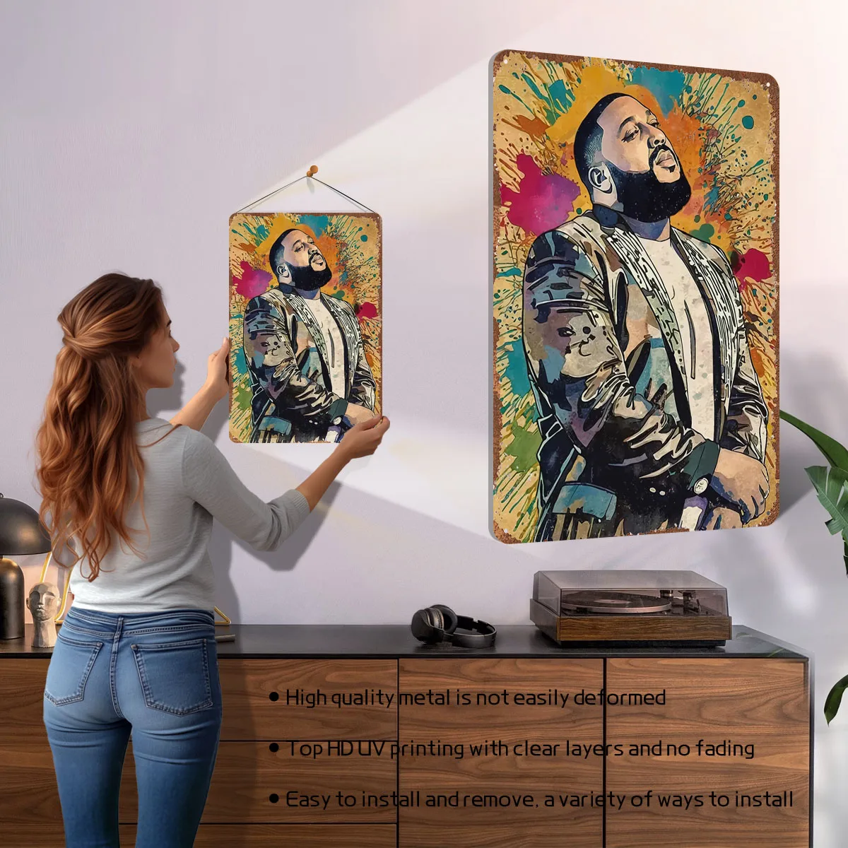 DJ Khaled Poster Rock Singer M - Retro Gaming At avaliação e preço