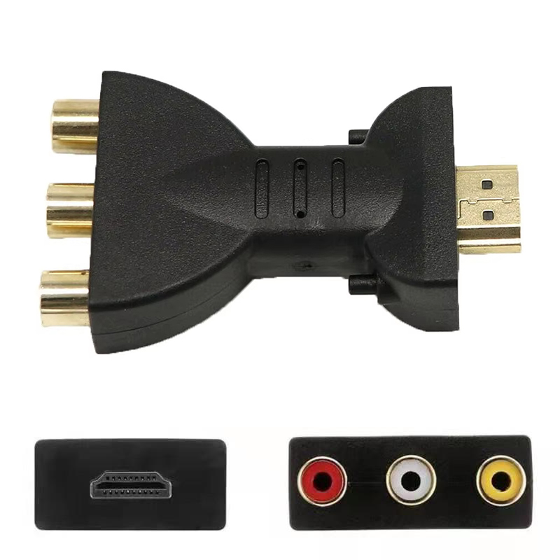 HD 1080P HDMI-compatible To RC - Composite Rca Cable avaliação e preço