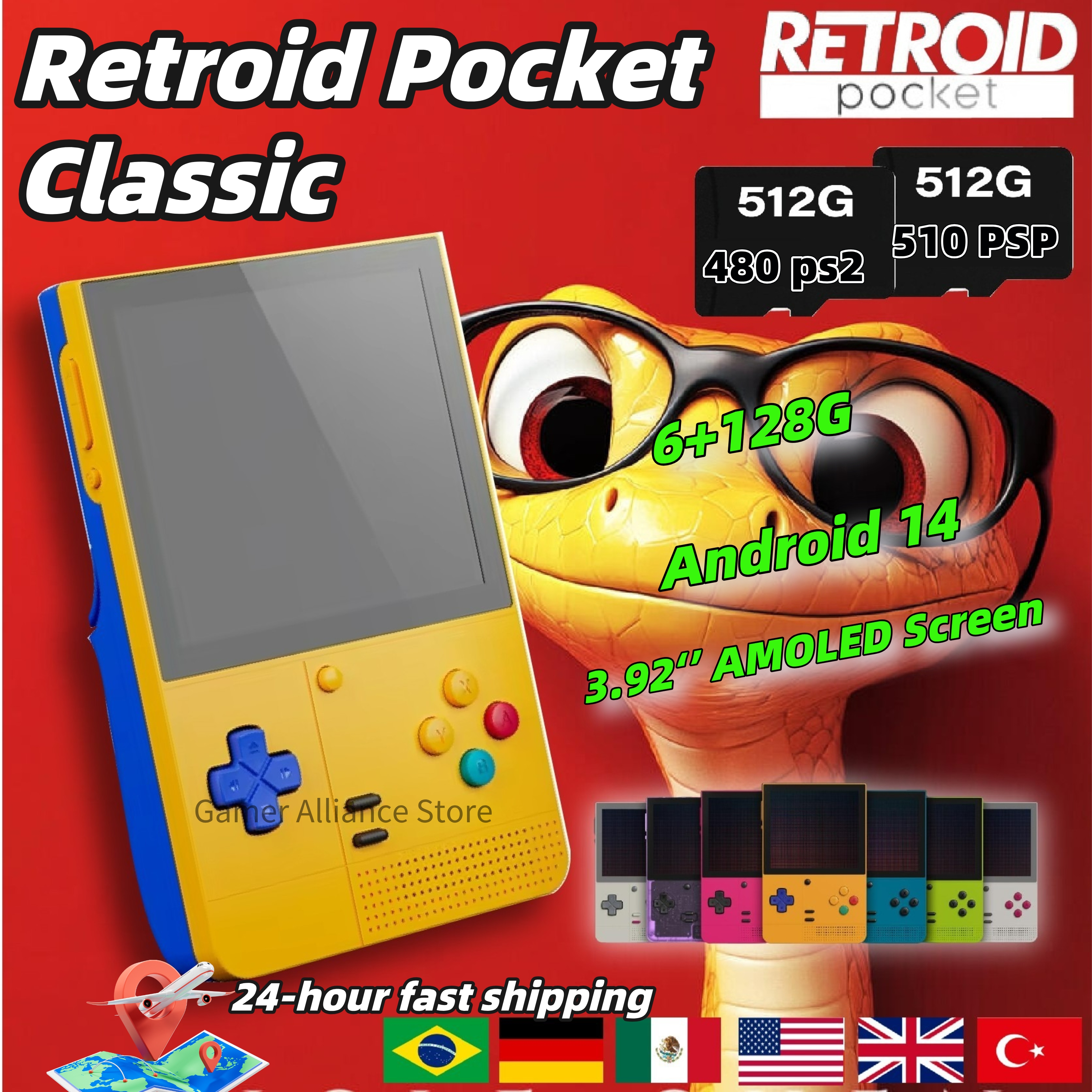 Retroid Pocket Classic RP Clas - Retro Gaming La avaliação e preço