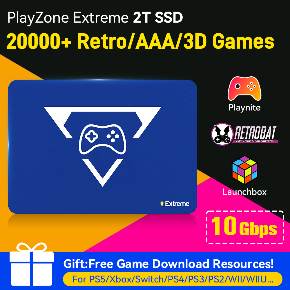 2TB Gaming Emulation Hard Driv - Retro Gaming Emulator Console avaliação e preço