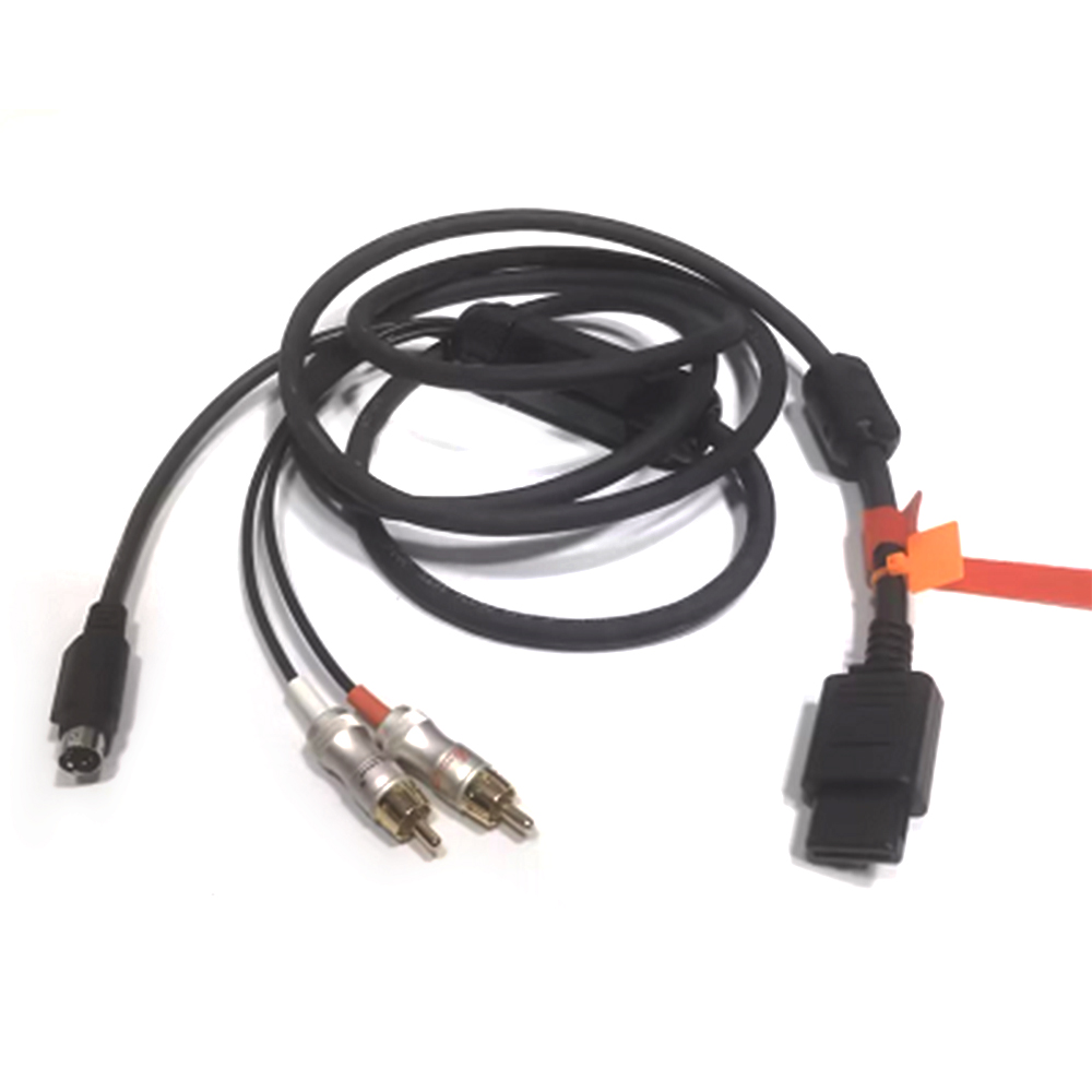 SFC N64 NGC S-Video Cable Shie - Retro Gaming Nostalgia avaliação e preço