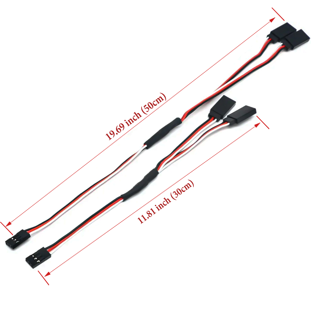 5/8/10pcs RC Servo Y Extension - Composite Rca Cable avaliação e preço