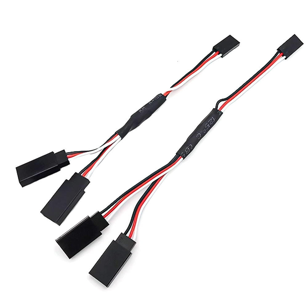 5/8/10pcs RC Servo Y Extension - Composite Rca Cable avaliação e preço