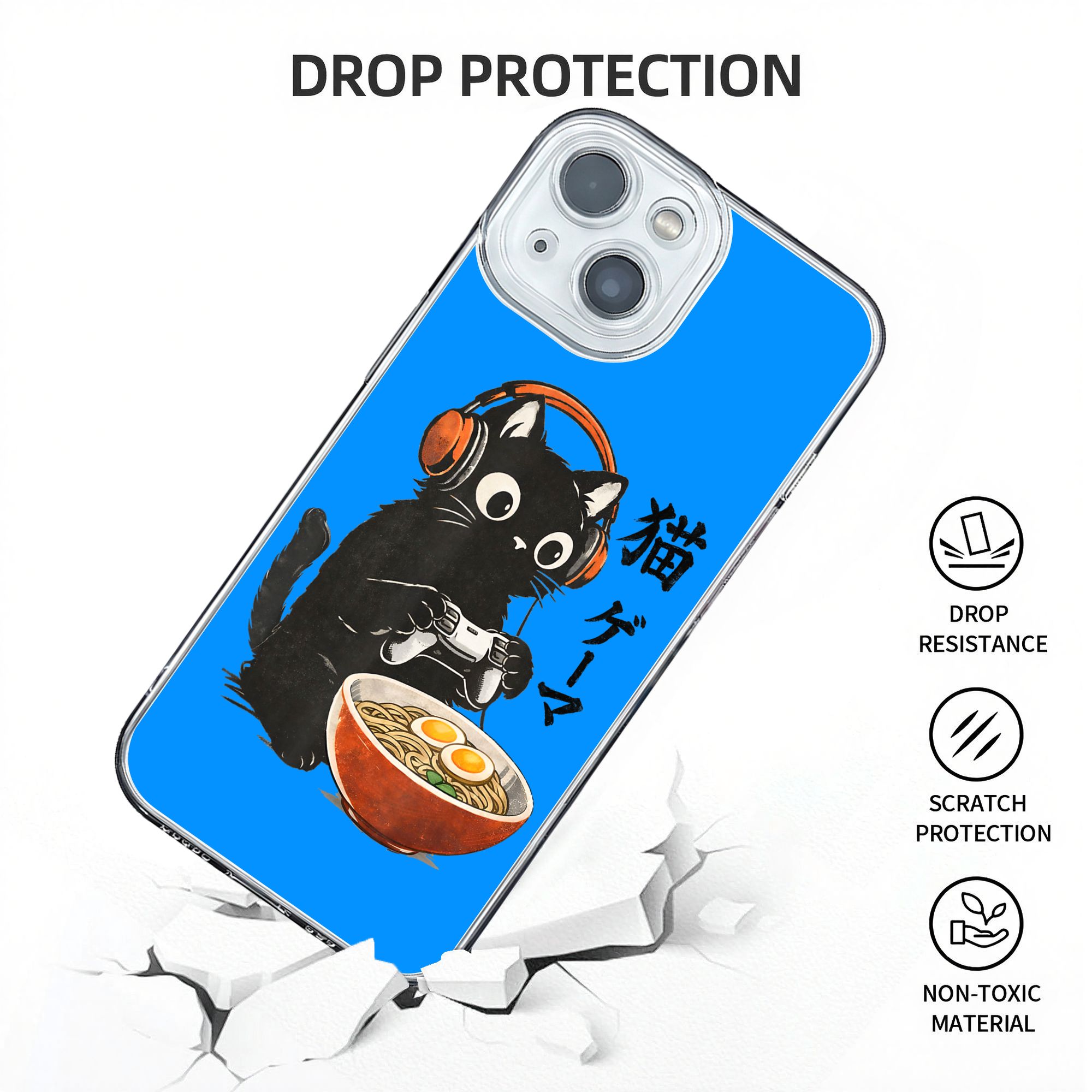 Kawaii Gaming Japanese Cat Gam - Retro Gaming Phone avaliação e preço