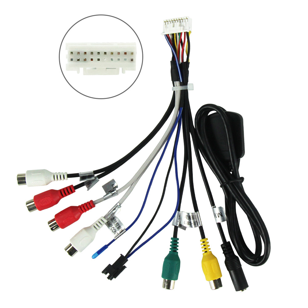 MEKEDE 20 Pin RCA Audio Video  - Composite Rca Cable avaliação e preço