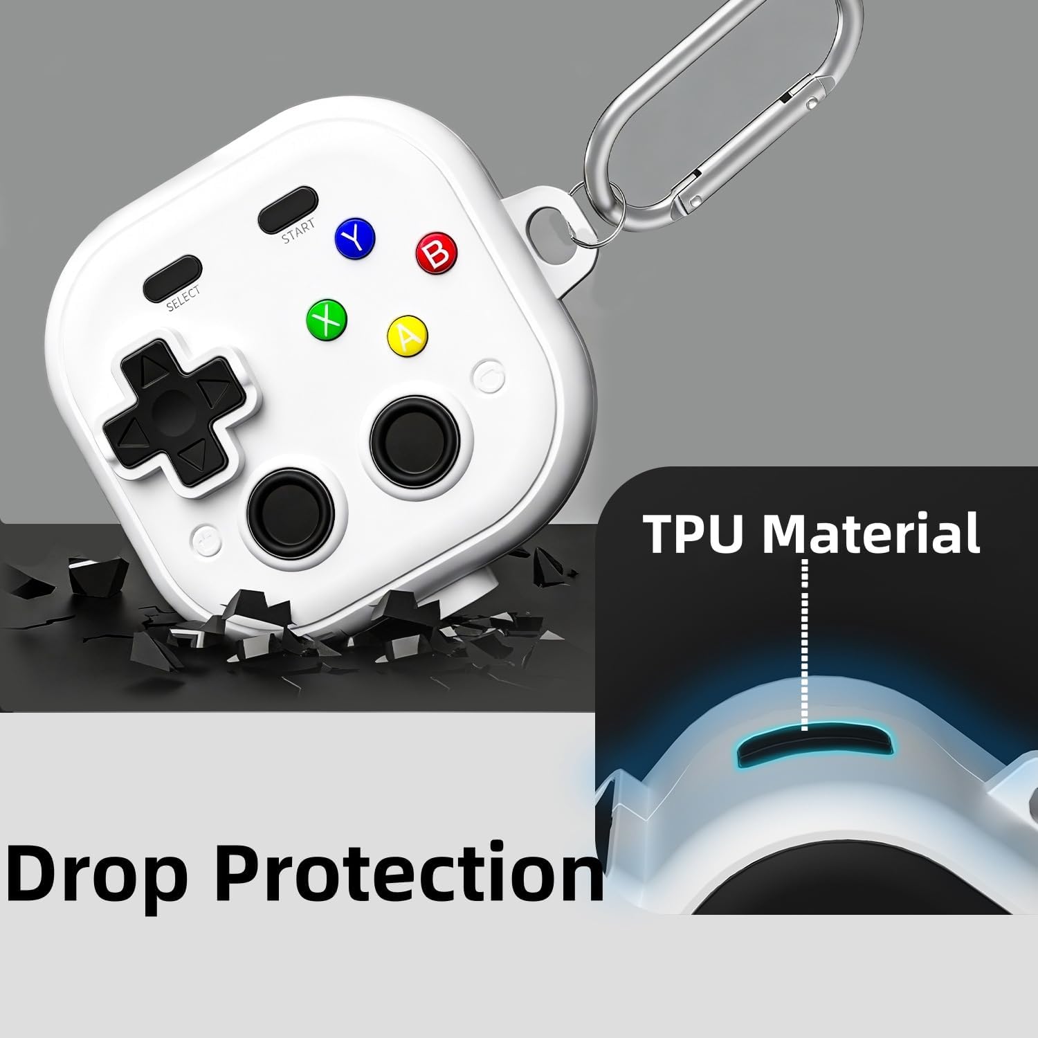 For Samsung Galaxy Buds 4 / 4P - Retro Gaming Design avaliação e preço