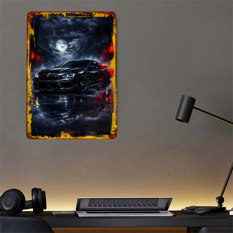 Dark Night Sports Car M8 With  - Retro Gaming At avaliação e preço