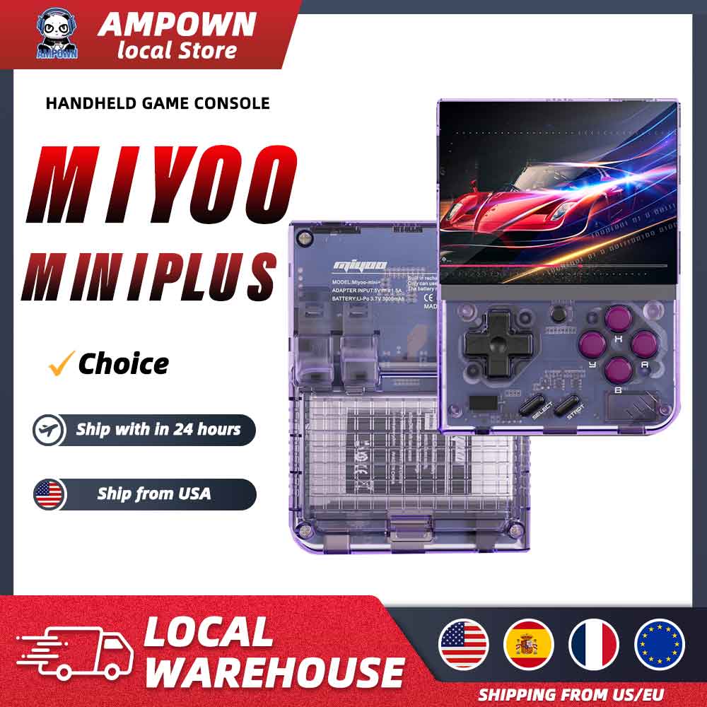MIYOO Mini Plus Mini+ Portable - Retro Gaming Emulator Console avaliação e preço