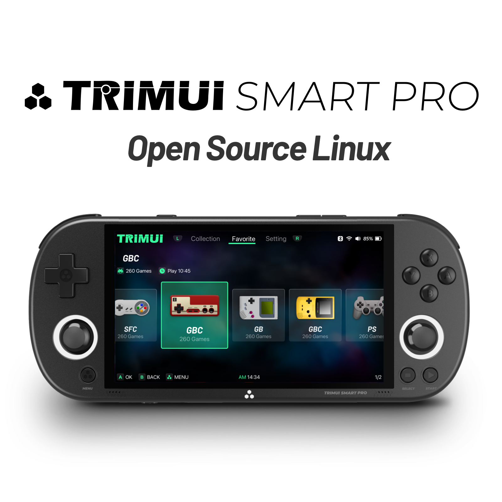 TRIMUI SMART PRO Open Source L - Retro Gaming Monitor avaliação e preço