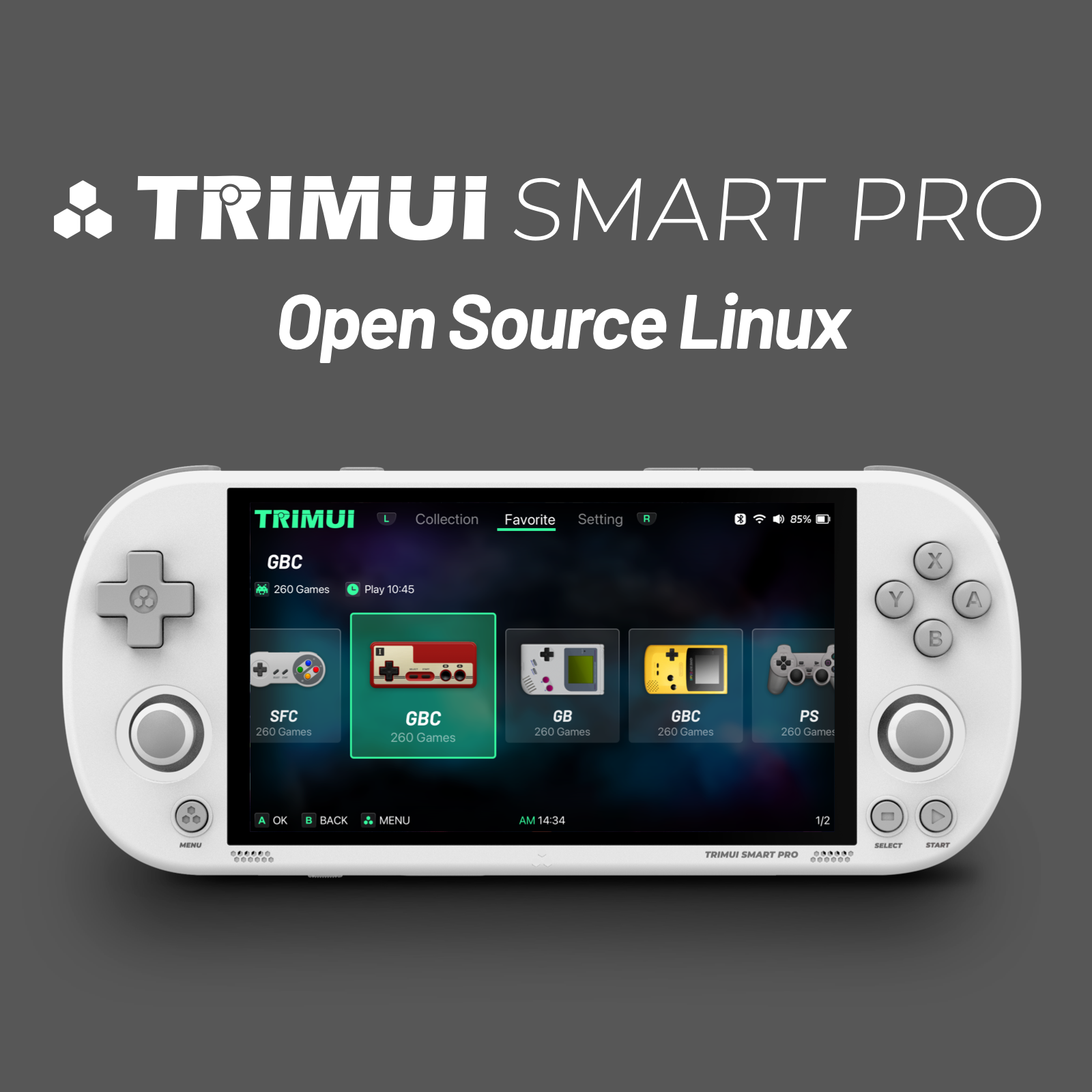 TRIMUI SMART PRO Open Source L - Retro Gaming Monitor avaliação e preço