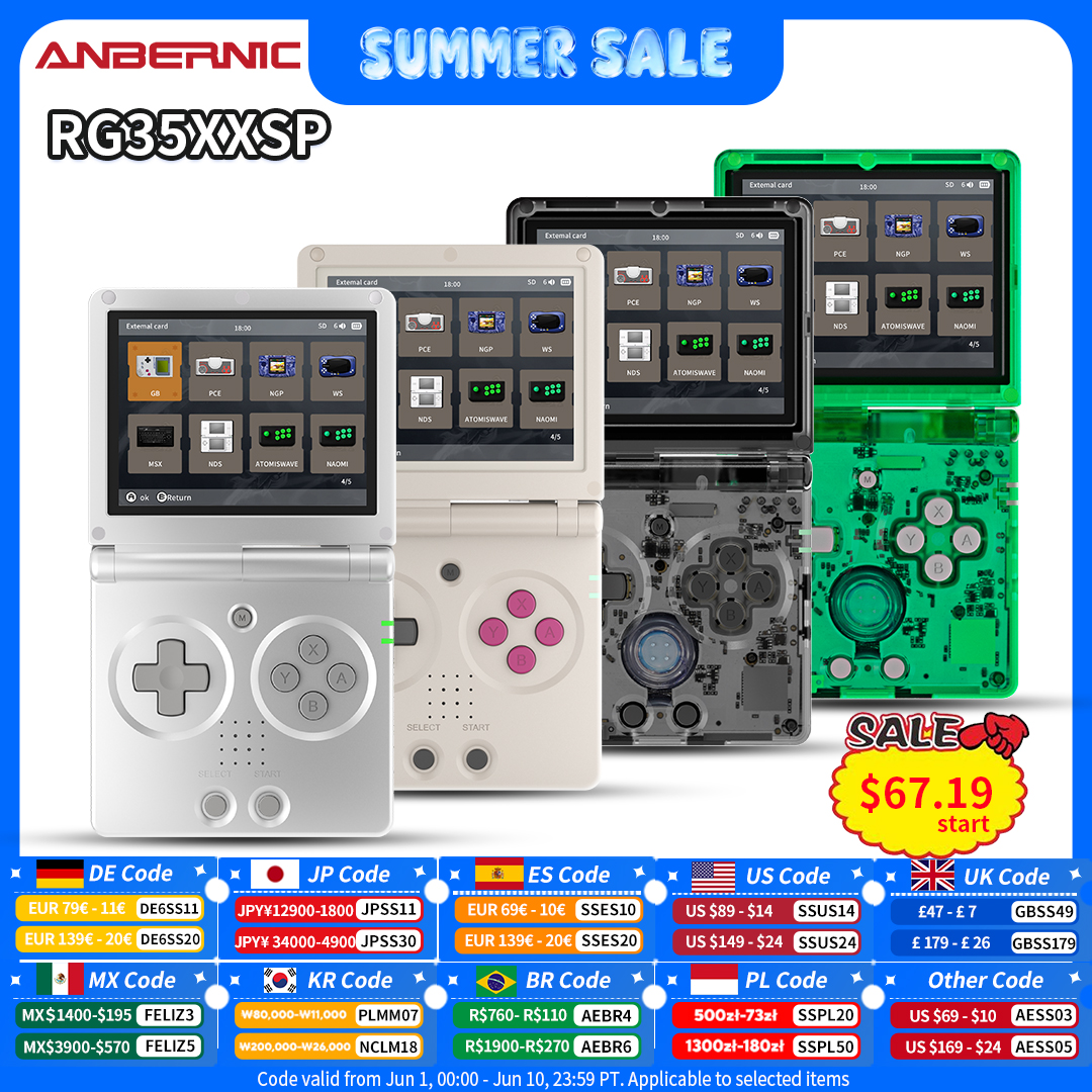 Anbernic RG35XXSP Retro Flip H - Retro Gaming La avaliação e preço