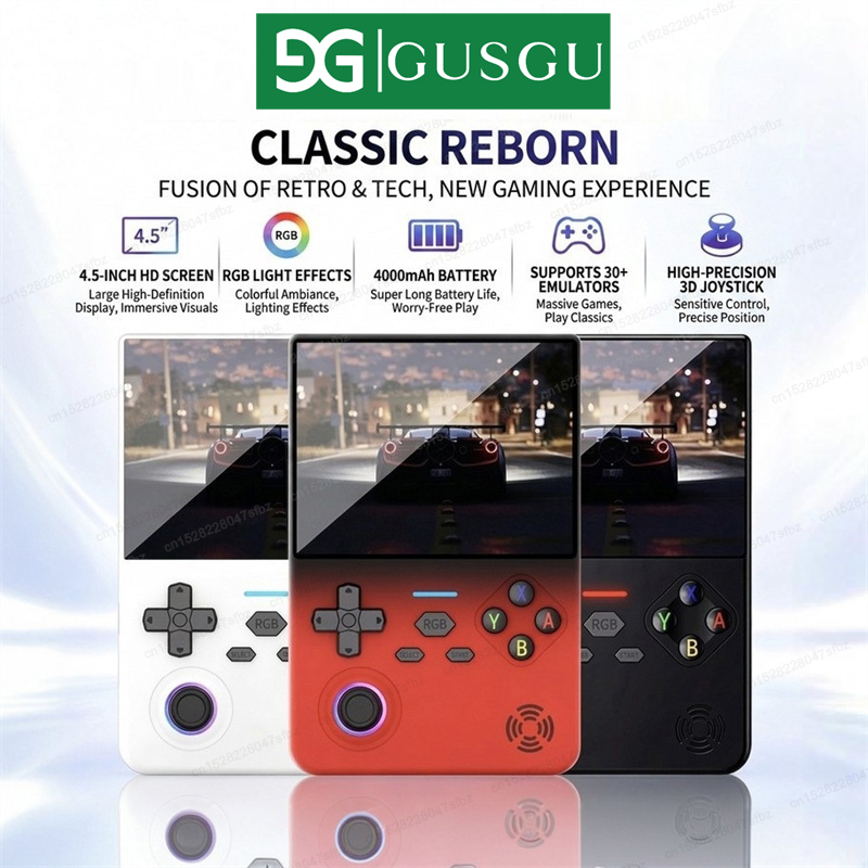 GUSGU H7 Open Source Retro Gam - Retro Gaming Handheld Best avaliação e preço