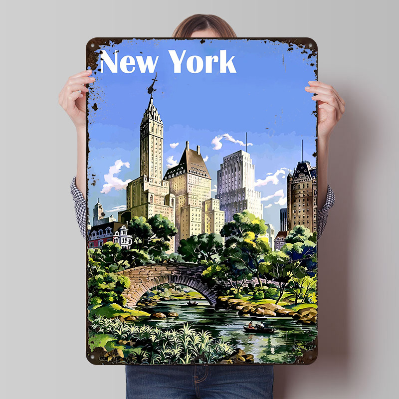 New York Printing Poster Custo - Retro Gaming York avaliação e preço