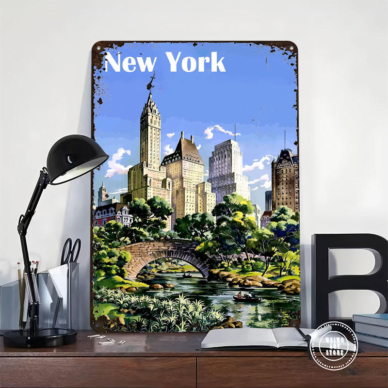 New York Printing Poster Custo - Retro Gaming York avaliação e preço
