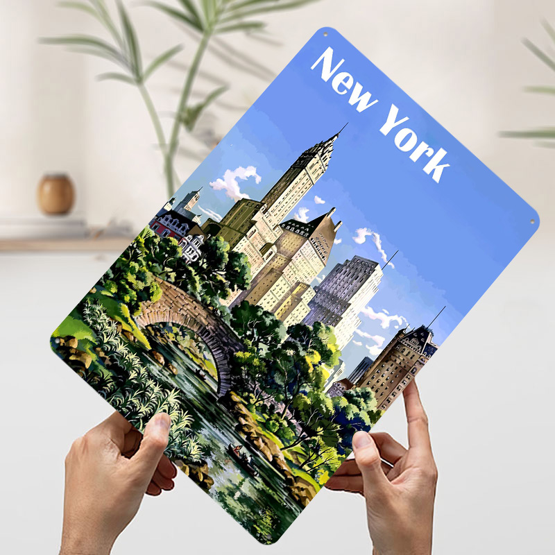 New York Printing Poster Custo - Retro Gaming York avaliação e preço