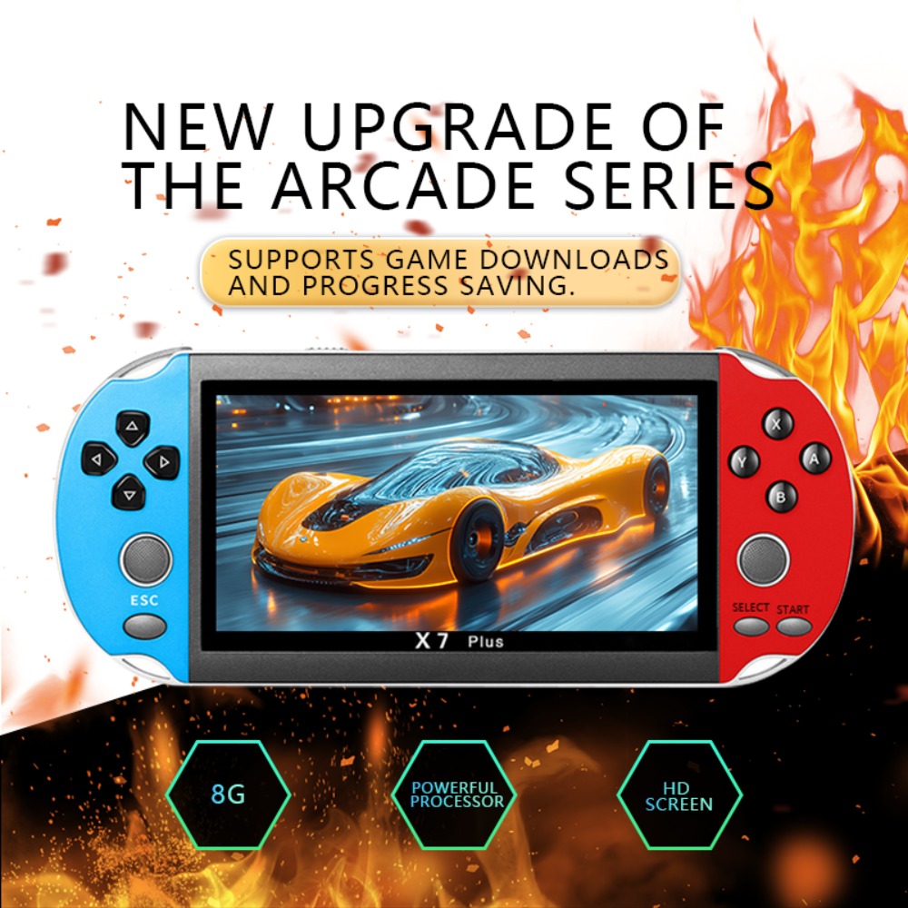 X7 Plus Handheld Game Console  - Retro Gaming La avaliação e preço