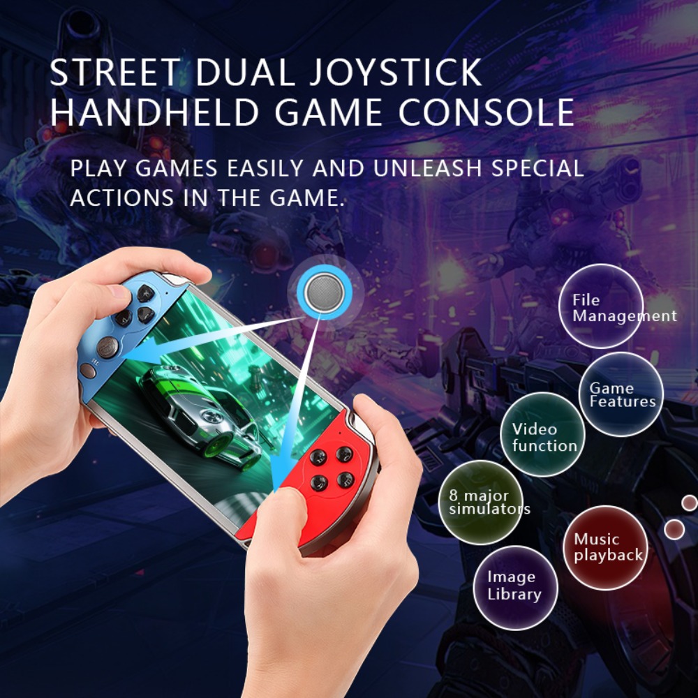 X7 Plus Handheld Game Console  - Retro Gaming La avaliação e preço