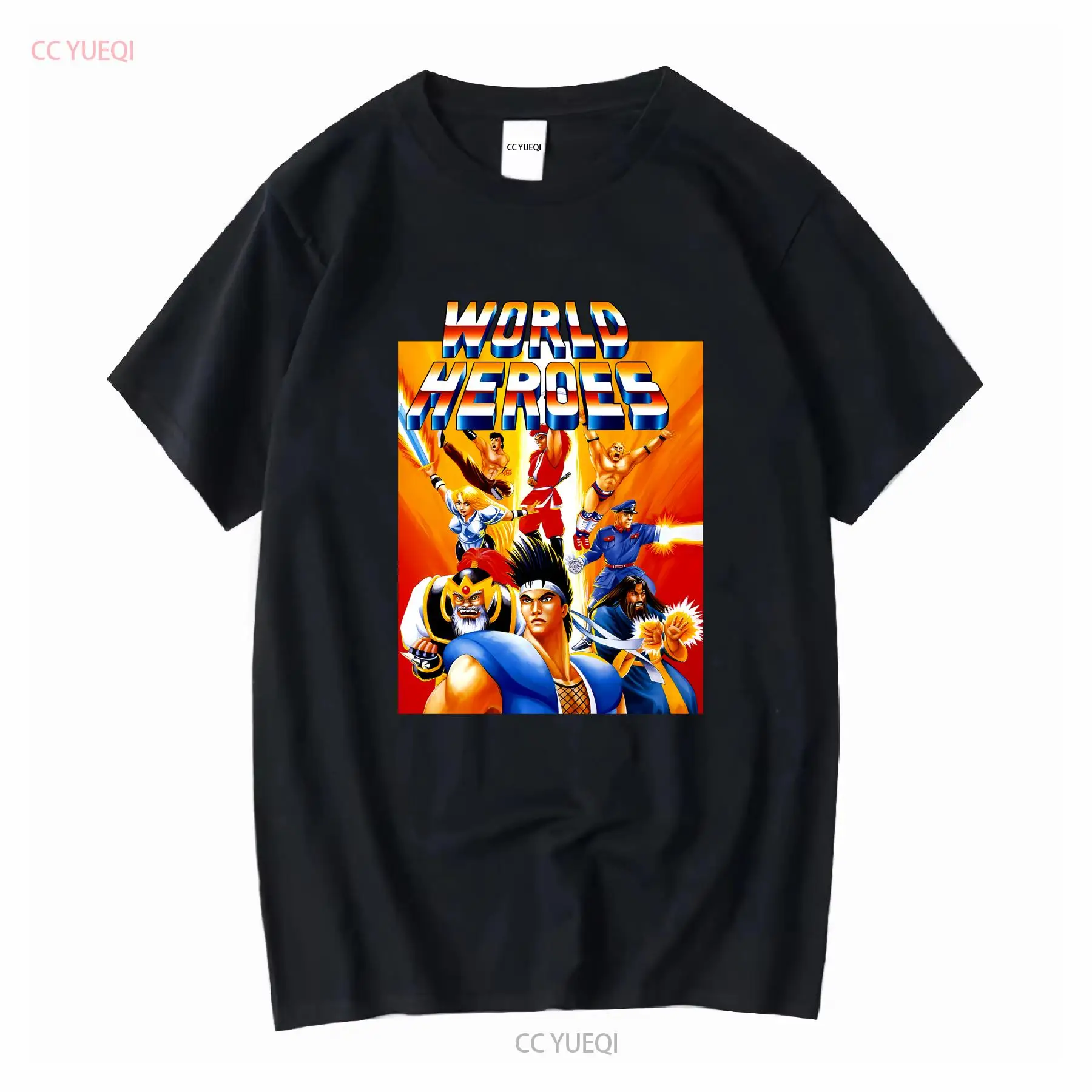 World Heroes Classic NEO GEO V - Retro Gaming T Shirts avaliação e preço