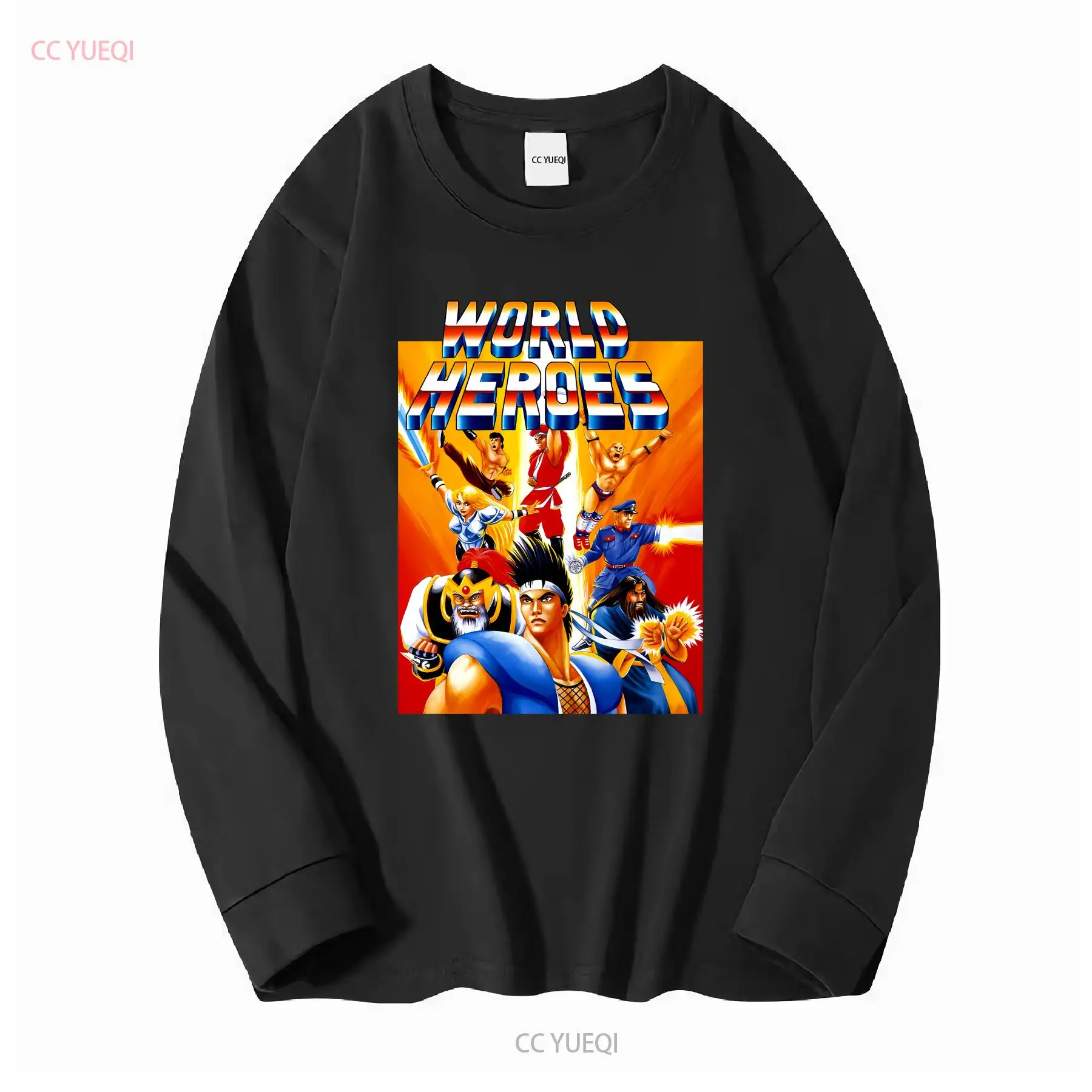 World Heroes Classic NEO GEO V - Retro Gaming T Shirts avaliação e preço